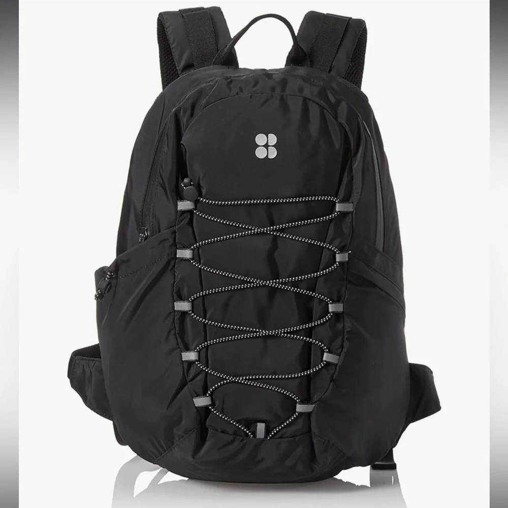 Sweaty Betty ON THE GO BACKPACK Black Travel Vacation School Backpack